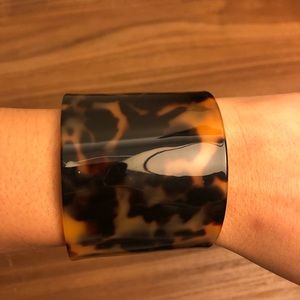Leopard print cuff